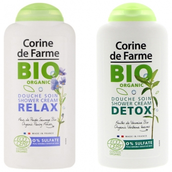 Крем-гель для душа Био Corine De Farme Bio Organic Shower Cream Relax