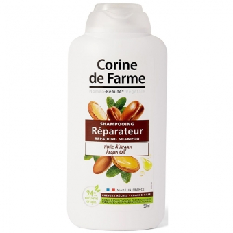 Восстанавливающий шампунь с аргановым маслом Corine De Farme Repairing Shampoo