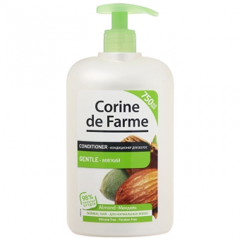 Бальзам-ополаскиватель мягкий с миндалем Corine De Farme Gentle Conditioner