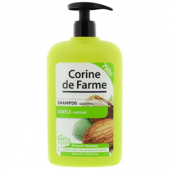 Мягкий шампунь с миндалем Corine De Farme Gentle Shampoo