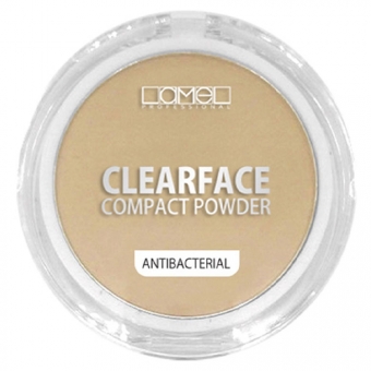 Пудра для лица антибактериальная Lamel Clear Face Antibacterial Powder