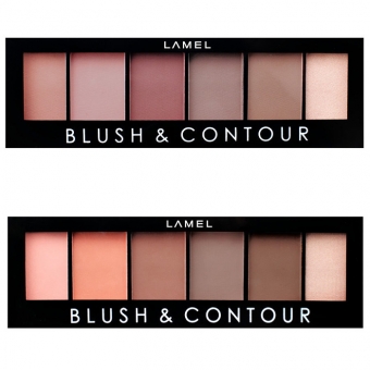 Набор румяна Lamel Blush And Contour 