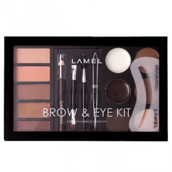 Набор для бровей Lamel Brow And Eye Kit