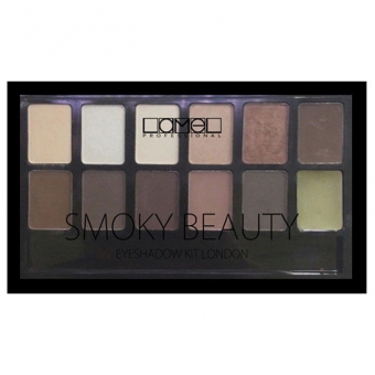 Набор для макияжа - тени и основа для век Lamel Smoky Beauty Eyeshadow Kit