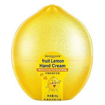 Крем для рук с экстрактом лимона Bioaqua Fruit Lemon Hand Cream