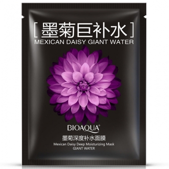 Маска для лица с хризантемой Bioaqua Mexican Daisy Deep Moisturizing Mask