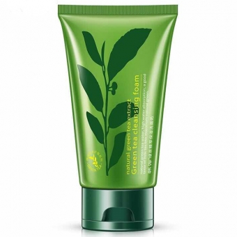 Пенка для умывания с зеленым чаем Rorec Green Tea Cleansing Foam