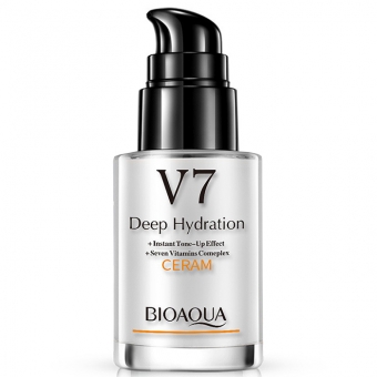 База под макияж с дозатором Bioaqua V7 Deep Hydration Cream