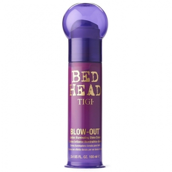 Многофункциональный крем для волос с золотым блеском TIGI Bed Head Blow Out Cream