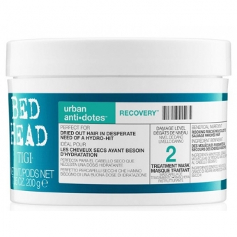 Маска для поврежденных волос уровень 2 TIGI Bed Head Urban Anti Dotes Recovery Mask