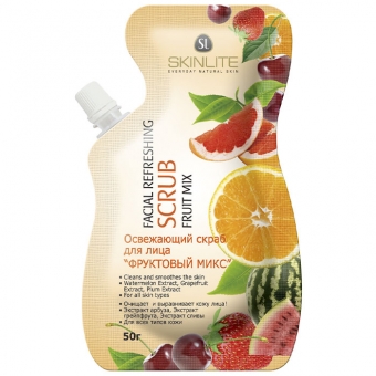 Скраб для лица Skinlite Fruit Mix Facial Refreshing Scrub