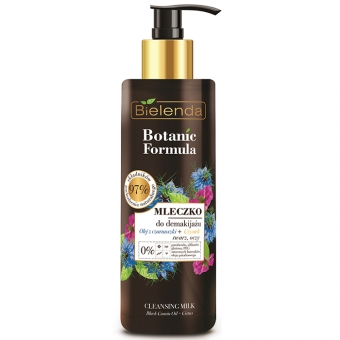 Очищающее молочко для демакияжа Bielenda Botanic Formula Black Cumin Cleansing Milk