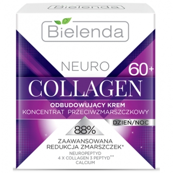 Восстанавливающий крем-концентрат против морщин 60+ Bielenda Neuro Collagen Cream 60+