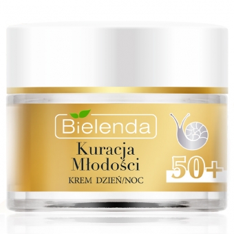 Подтягивающий крем против морщин 50+ Bielenda Youth Therapy Cream 50+