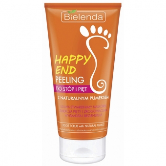 Скраб для ног с натуральной пемзой Bielenda Happy End Foot Scrub