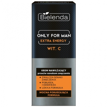 Увлажняющий крем Bielenda Only For Men Extra Energy Moisturizing Cream