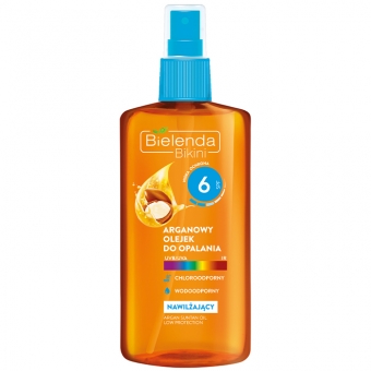 Аргановое масло для загара SPF 6 Bielenda Bikini Argan Oil SPF6