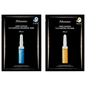 Маска для лица JMsolution Water Luminous S.O.S Ampoule Mask Black