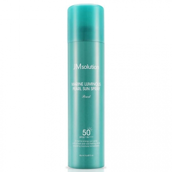 Солнцезащитный спрей для лица JMsolution Marine Luminous Pearl Sun Spray Pearl SPF50+ PA++++