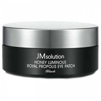 Регенерирующие патчи с прополисом JMsolution Honey Luminous Royal Rropolis Eye Patch Black