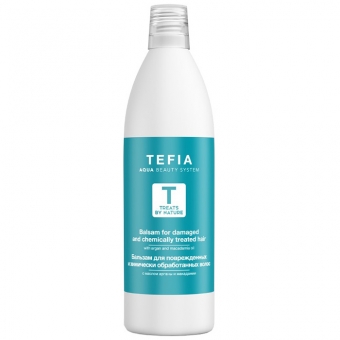 Бальзам для поврежденных и химически обработанных волос Tefia Balsam For Damaged And Chemically Treated Hair