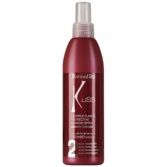 Защитный спрей FarmaVita K.Liss Restructuring Protective Keratin Spray