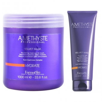 Маска для сухих и поврежденных волос FarmaVita Amethyste Hydrate Velvet Mask 