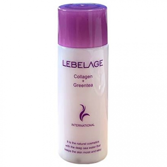 Лосьон с коллагеном и экстрактом зеленого чая Lebelage Collagen And Green Tea Moisture Lotion Minime 