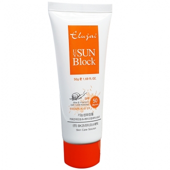 Солнцезащитный крем Elujai UV Sun Block Cream SPF 50 PA+++ 