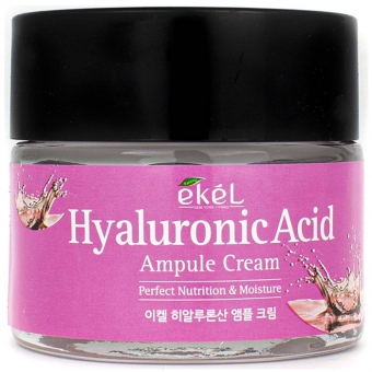 Ампульный крем с гиалуроновой кислотой Ekel Ampule Cream Hyaluronic Acid 