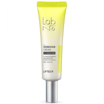 Крем для век антивозрастной с лифтинг эффектом LabNo Lifted Idebenone Cream For Face And Eyes 