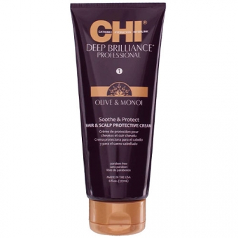 Крем для кожи головы и защиты волос Chi Deep Brilliance Hair And Scalp Protecting Cream