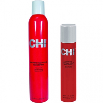 Лак нормальной фиксации Chi Enviro Flex Hold Hair Spray Natural Hold