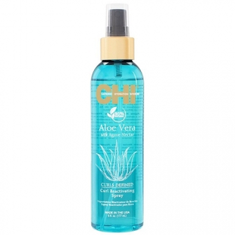 Спрей для вьющихся волос Chi Aloe Vera with Agave Nectar Curl Reactivating Spray