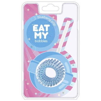 Резинки для волос Eat My Bobbles Blueberry Pop Scrunchy 