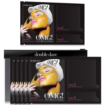 Трехкомпонентный комплекс масок Double Dare Omg! 3 In 1 Kit Peel-Off Mask