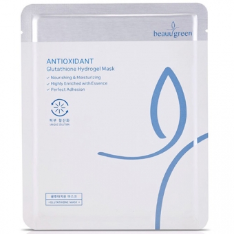 Гидрогелевая маска с глутадионом BeauuGreen Antioxidant Glutathione Hydrogel Mask