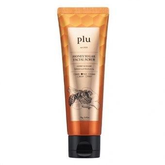 Скраб сахарный для лица с медом Plu Honey Sugar Facial Scrub