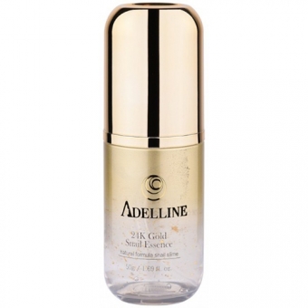 Эссенция с муцином улитки и золотом Adelline 24K Gold Snail Essence