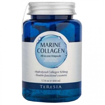 Сыворотка с морским коллагеном Teresia Marine Collagen All In One Ampoule