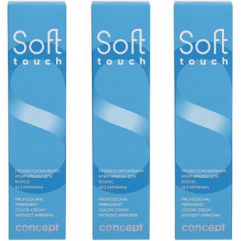Крем-краска для волос Concept Soft Touch Hair Color Cream Without Ammonia