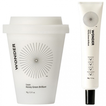 Крем для сияния Haruharu Wonder Honey Green Brilliant Brightening Cream