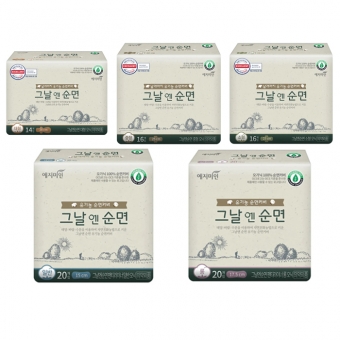 Прокладки Yejimiin Cotton On The Day Organic Sanitary Pads