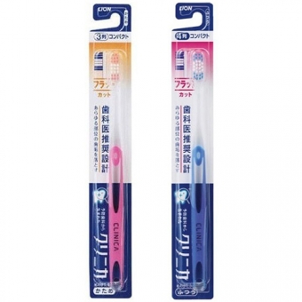 Зубная щетка с плоским срезом Lion Japan Clinica Tooth Brush