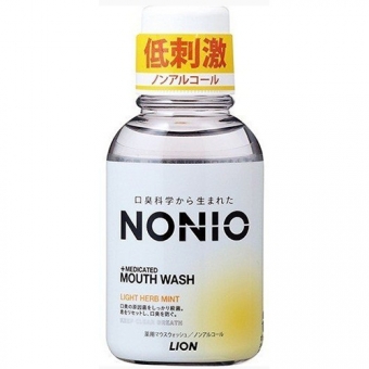 Ежедневный зубной ополаскиватель Lion Japan Nonio Mouth Wash 