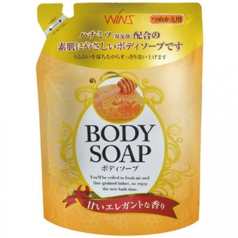 Увлажняющее крем-мыло для тела Nihon Wins Body Soap Honey