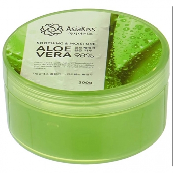 Гель для лица и тела с алоэ AsiaKiss Soothing Gel Aloe Vera