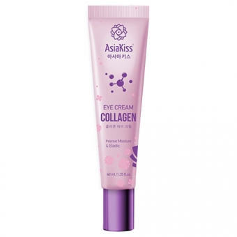 Крем для кожи вокруг глаз с коллагеном AsiaKiss Collagen Eye Cream 