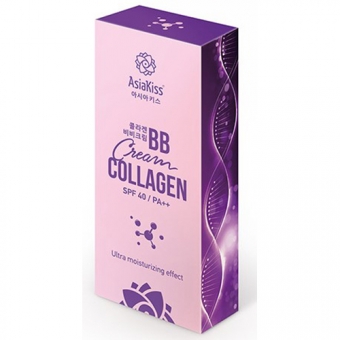 ВВ крем с коллагеном AsiaKiss Collagen BB Cream SPF40 PA++