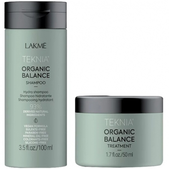 Дорожный набор увлажняющий Lakme Organic Balance Moisturizing Travel Kit